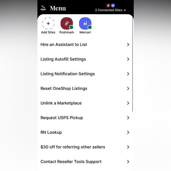 OneShop Referral Link - Signup Code - Poshmark Bot - Auto Share - Picture 4 of 13